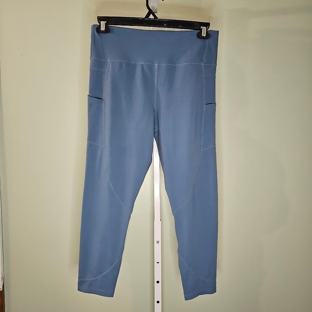 Zyia‎ Active Light N Tight Baby Blue Leggings Size 14-16